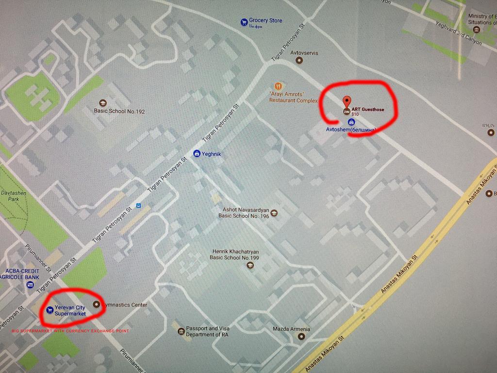 יירבאן Art Guesthouse מראה חיצוני תמונה